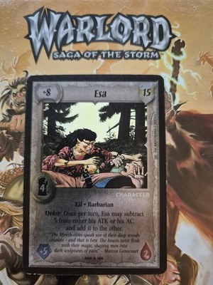 Warlord CCG Sage of the Storm - Elf - Esa FOIL