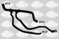 Sasic KüHlerschlauch 3404162 FüR KG0 Renault Laguna BG0 2 16V BG04 BG0B BG0C