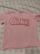 Coca Cola Pink T-shirt, Size Medium