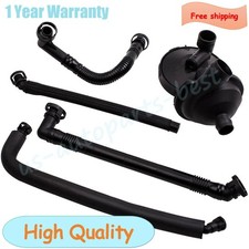 5PCS PCV Crankcase Vent Valve Breather Hose Kit For BMW E46 X3 325i 11617501566