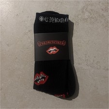 Black chrome socks