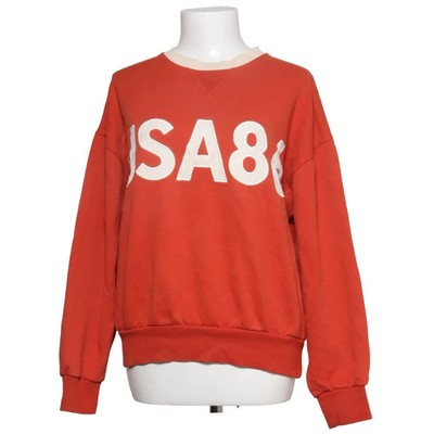 Zara, Sweatshirt, Größe: S, Rot/Weiß, Baumwolle/Polyester, Print, Damen #HqL