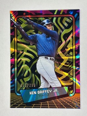 MLB 2026 Ken Griffey Jr ~Yellow Foil~ #77/299 Panini Decades 90s #11 ⚾️ #HOF