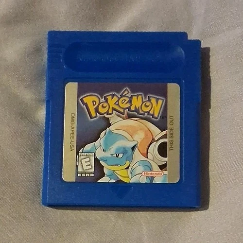 Pokémon Blue Version Multiplayer Nintendo Game Boy Cartridge by Nintendo