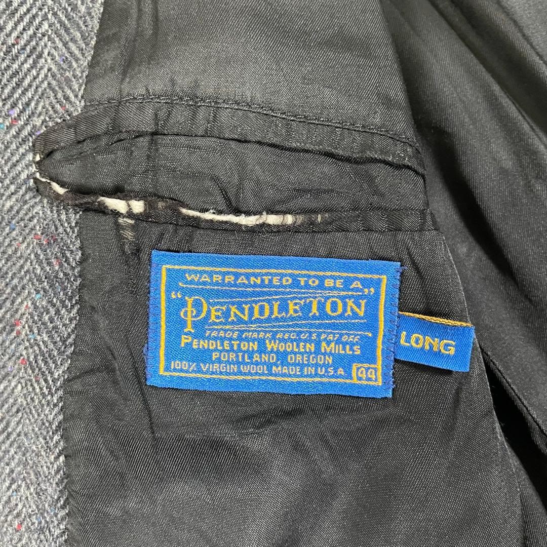 Pendleton 70s USA Herringbone Single 2B Patch Ple… - image 5