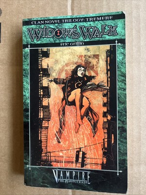 Widow's Walk by Eric Griffin 2000, PB, 1st World of Darkness Clan Novel Tremere