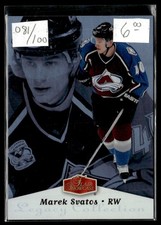 2006-07 Flair Showcase Legacy Collection Marek Svatos 081/100 Colorado Avalanche