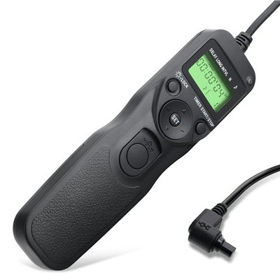 Kabelauslöser mit Timer für Canon EOS 1D Mark IV Fernauslöser Fernbedienung