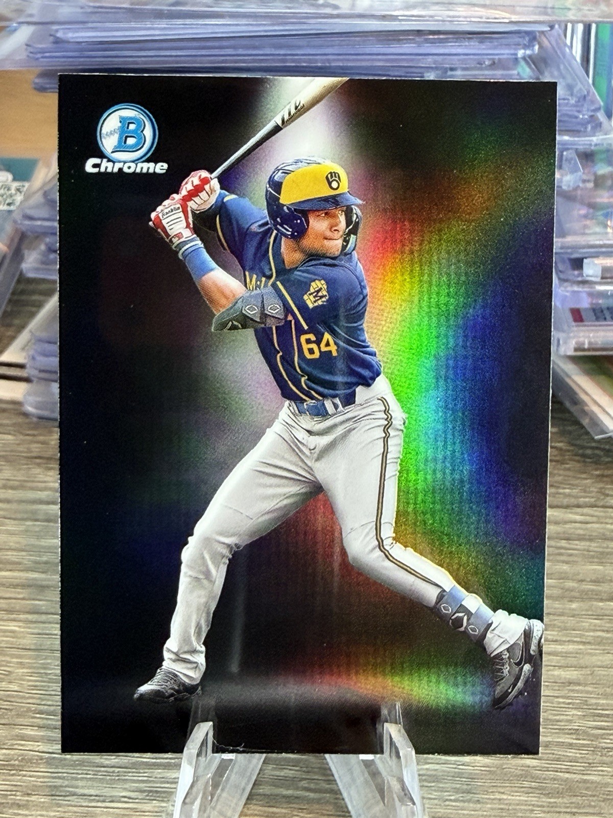 Topps Bowman Chrome Jackson Chourio Brewers Bowman Spotlight  #BS-11 🔥🔥