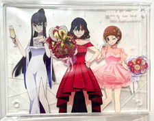 Panel de soporte acrílico Kill la Kill Ryuko Matoi Satsuki Kiryuin Mako Mankanshoku