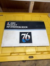 1976 Amc Gremlin Pacer Hornet Matador Dealer Book Rare Original