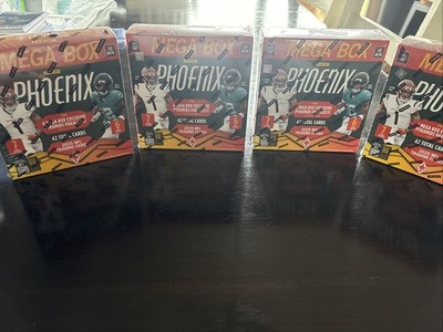 2025 Panini Phoenix Football Mega Box Sealed Ft Color Blast Brand New