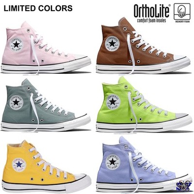 Converse Men's Chuck Taylor All Star High Top Sneaker Canvas Kicks Limited Color