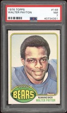 1976 Topps - Walter Payton #148 (RC) Rookie Card PSA 7. rookie card picture