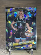 2025 Panini Prizm WNBA Hailey Van Lith RC Variation Cracked Ice Rookie #139