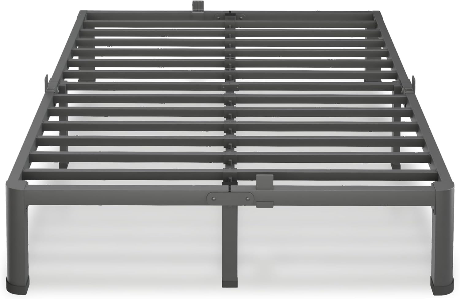 Heavy Duty 7-Inch Queen Bed Frame, Noise-Free, Easy Assembly, No Box Spring Need