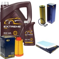 SCT Inspektionspaket 6L Mannol Extreme 5W-40 FüR Mercedes-Benz C-Klasse