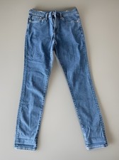 H M Women's Denim Jeans Size 32/34 RN 101255 Skinny Fit
