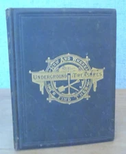 UNDERGROUND TREASURES by James Orton 1887 Gold Rush Mining & Prospecting