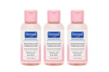 Dermasil Labs AHA Glycolic Acid Toning Solution 4oz Face Toner 3 Pack Opci n 2