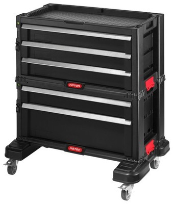 Keter Werkzeugregal mit 5 Schubladen Werkstattwagen Tool Chest Set