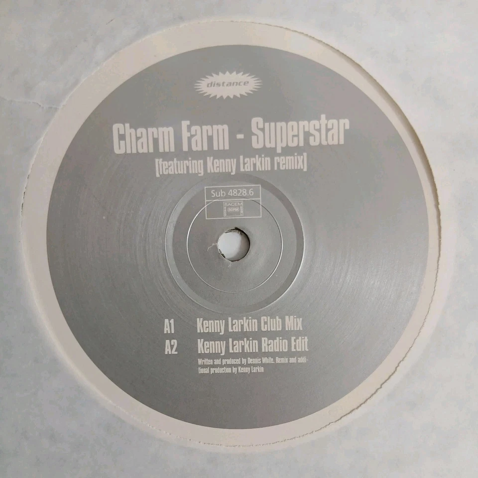 Charm Farm - Superstar Including Kenny Larkin Remix - 12" Vinyl - 1996 Foto 3 de 3