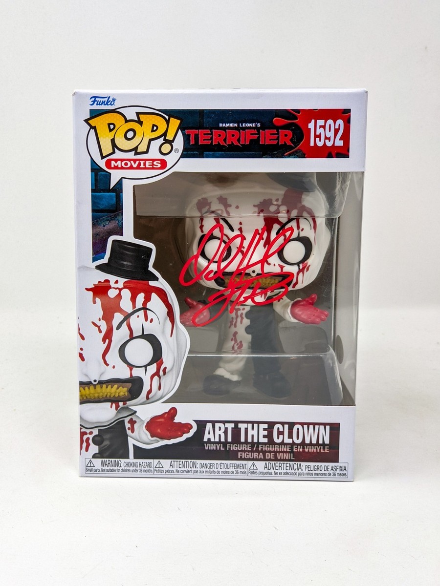 David Howard Thornton Art The Clown #1592 Signed Funko Pop JSA