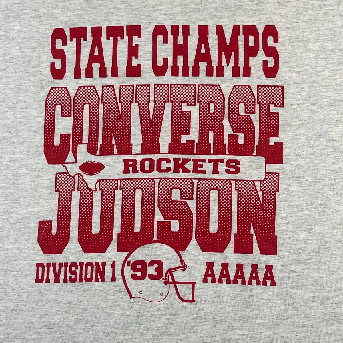 Vintage 1993 Judson Rockets State Champs T‑Shirt Mens XXL SATX USA View 3