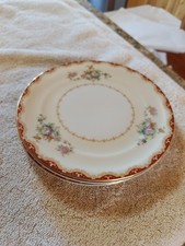 Vintage Meito China Set 6, 6.75 Inch. Keepsake Pattern Design, Occupied Japan.