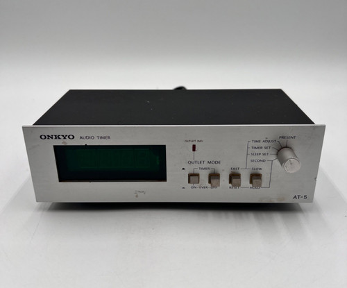Onkyo AT-5 Audio Timer Vintage Stereo Timer Made in Japan Working Tested