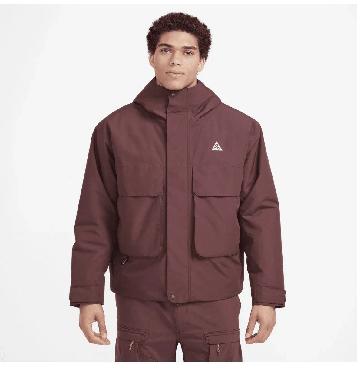 Nike ACG PrimaLoft Skull Peak Storm-FIT Burgundy Jacket FV8681-652 Men’s Size XL