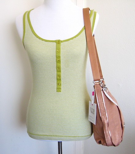 NWT kipling Isador Shoulder Bag With Metal Monkey Copper Dust - Picture 7 of 12