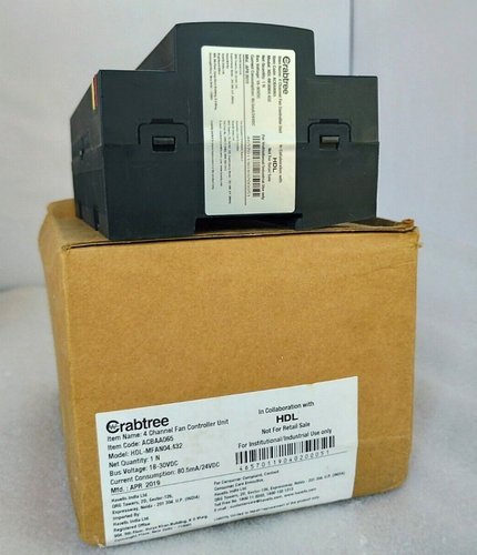 Modulo regolatore ventilatore elettrico HDL-MFAN04.432 HDL - Foto 2 di 4