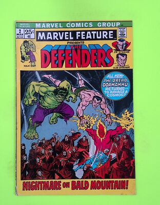 Marvel Feature #2 Vol. 1 1972 Marvel Comics 6.0 Comic Book J15-108