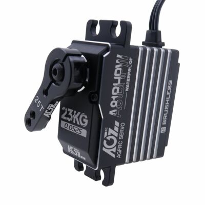 Bürstenloses Servo 23KG 0,052sec HV AGF-RC A81BHPW Vollmetallgehäuse wasserdicht UK 