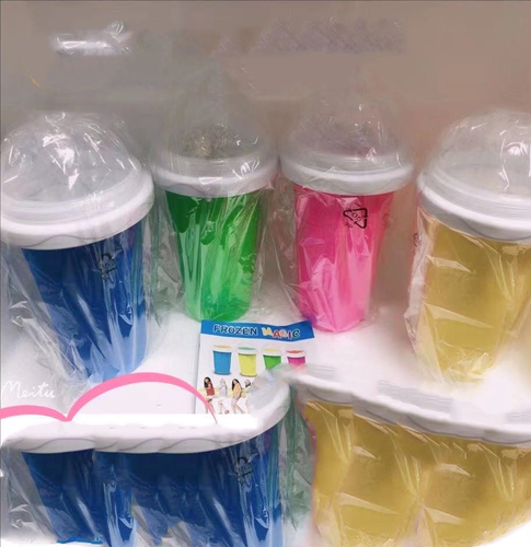 Tassenmaschine Frozen Quick Smoothies Cooling Magic Squeeze Schlushy Creme Eis Slushie - Bild 2 von 8