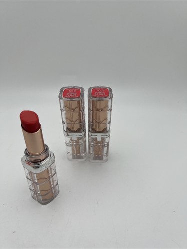 Lot of 2 NEW L'oreal Colour Riche Plump and Shine Lipstick Watermelon Plump 102