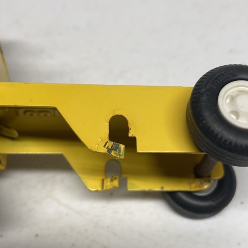 Vintage 1970's Mini Tonka Car Carrier Semi Cab & Trailer 9.25” Long (READ) - Picture 18 of 24