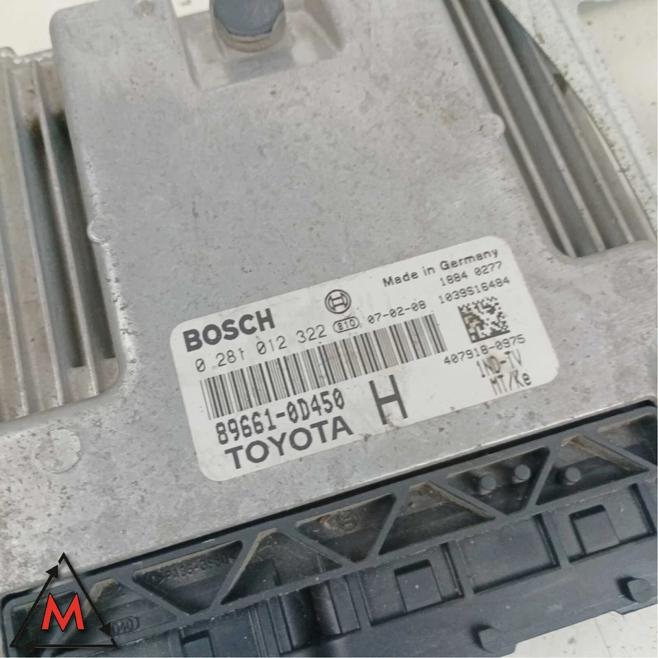 Centralina motore ECU 0281012322 per Toyota Yaris Mk2 2005-2011 usata (91224) Foto 2 de 4