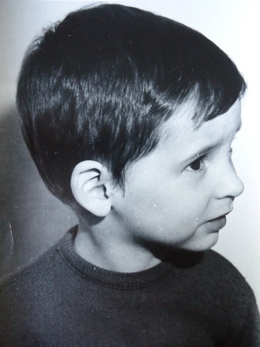 "DAMALS": FOTO, SW-FOTOGRAFIE, PORTRÄT, KIND, LIEBER JUNGE, BUB, "ABZUG", KNABE! - Foto 2 di 3
