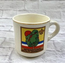 Boy Scouts of America Coffee Mug National Jamboree BSA Cup Scouting 1973