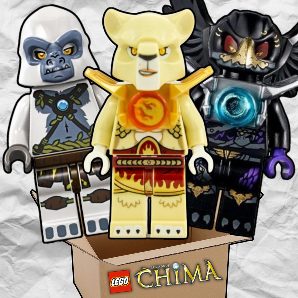 LEGO Chima Mystery Minifigure Blind Bag - 100% Genuine Lego Lot (Laval, Cragger) - Image 2 of 2