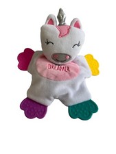 Cribmates Unicorn Dreamer Snuggle Baby Plush Soother Blankie Teether Crib Toy