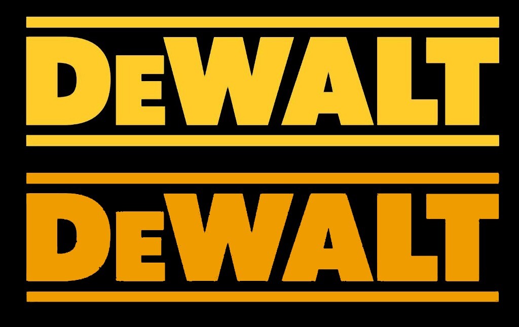 DeWalt Tools Decal Sticker Bumper Tool Box Saw Drill 8 x 2.50 eBay