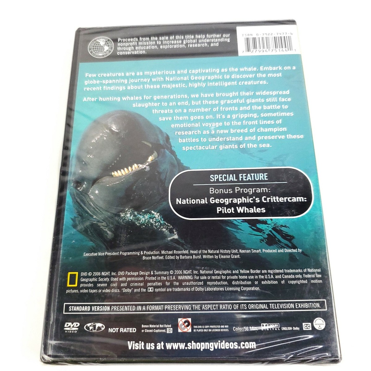 (未使用･未開封品)Whales in Crisis [DVD] National-Geographic-Whales-in-