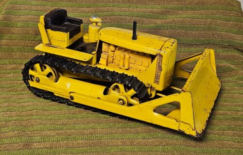 Vintage D6 Caterpillar Doepke modèle jouets bulldozer tracteur original - Photo 1/4