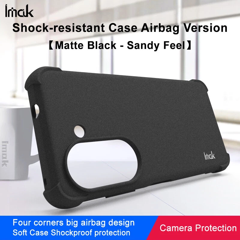 IMAK Airbag Anti-caída TPU Mate Sensación Arena Suave Estuche Para Asus Zenfone 9/10 5G Foto 4 de 4