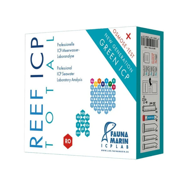 Fauna Marin Reef ICP Total Marine Test Kit & Osmose Testing Coral Salt FREE POST