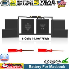 For Apple MacBook Pro 15'' A1707 Late 2016 Mid 2017 EMC 3072 3162 A1820 Battery