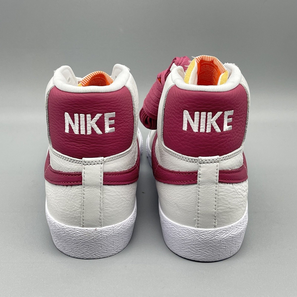 Mens Nike SB Zoom Blazer Mid ISO Size 12 White Sweet Beet 